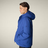 Giacca uomo animal free Obione blu eclipse - Icons Uomo | Save The Duck