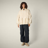 Unisex-Bomberjacke Usher in Marzipan Cream | Save The Duck