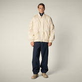 Unisex-Bomberjacke Usher in Marzipan Cream | Save The Duck