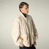 Unisex-Bomberjacke Usher in Marzipan Cream | Save The Duck
