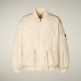 Bomber unisex Usher crema | Save The Duck