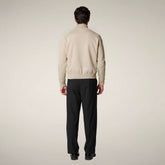 Men's Puffer Jacket Sedum in Rainy Beige | Save The Duck