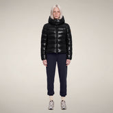 Women's Puffer Jacket Cosmary in Black | Save The Duck