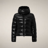 Women's Puffer Jacket Cosmary in Black | Save The Duck