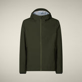 Giacca impermeabile uomo Jari verde scuro - Icons Uomo | Save The Duck
