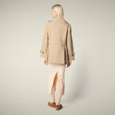 Trench donna Sofi beige stardust - Icons Donna | Save The Duck