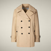 Trench donna Sofi beige stardust - Icons Donna | Save The Duck