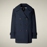 Trench donna Sofi blu nero - Icons Donna | Save The Duck