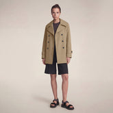 Women's Raincoat Sofi in Stardust Beige | Save The Duck