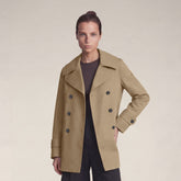 Women's Raincoat Sofi in Stardust Beige | Save The Duck