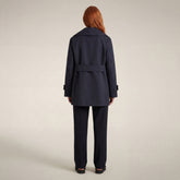 Women's Raincoat Sofi in Blue Black | Save The Duck