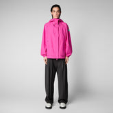 Woman's raincoat Suki in fucsia pink - New season's heroes | Save The Duck