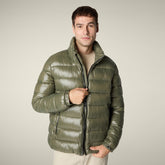 Piumino uomo animal-free Florian verde alloro - Icons Uomo | Save The Duck