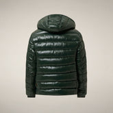 Men's Puffer Jacket Florian in Nori Green | Save The Duck