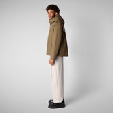 GIACCA UOMO FLYNN VERDE MUSCHIO - Icons Uomo | Save The Duck