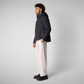 GIACCA UOMO FLYNN BLU NERO | Save The Duck