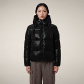 Women's Puffer Jacket Biddy in Black | Save The Duck
