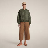 Giacca bomber donna Lil verde oliva | Save The Duck