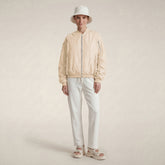 Giacca bomber donna Lil crema marzapane | Save The Duck