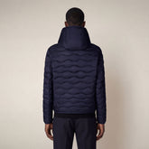 Doudoune Reef bleu marine pour homme | Save The Duck