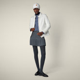 Piumino donna animal-free Pearl bianco panna - Icons Donna | Save The Duck