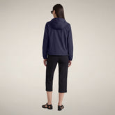 Damenjacke Stella mit Kapuze in Marineblau | Save The Duck