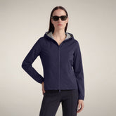 Damenjacke Stella mit Kapuze in Marineblau | Save The Duck