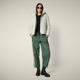 Parka donna animal free Elaine beige chiaro - Icons Donna | Save The Duck