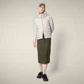 Piumino donna animal-free Peridot beige chiaro - Icons Donna | Save The Duck