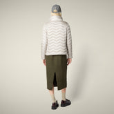 Piumino donna animal-free Peridot beige chiaro - Icons Donna | Save The Duck