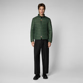 Piumino animal free uomo Alexander IN THYME GREEN | Save The Duck