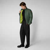 Piumino animal free uomo Alexander IN THYME GREEN | Save The Duck
