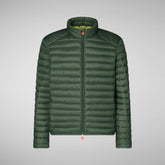 Piumino animal free uomo Alexander IN THYME GREEN | Save The Duck