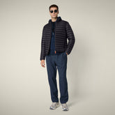 Piumino animal-free uomo Alexander grigio nero - Icons Uomo | Save The Duck