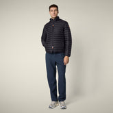 Piumino animal-free uomo Alexander grigio nero - Icons Uomo | Save The Duck