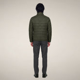 Herren-Steppjacke Alexander in Landgrün - Preview FW26 Man | Save The Duck