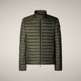Herren-Steppjacke Alexander in Landgrün - Preview FW26 Man | Save The Duck