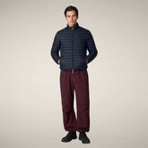 Herren-Steppjacke Alexander in Blau-Schwarz - Preview FW26 Man | Save The Duck