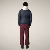 Herren-Steppjacke Alexander in Blau-Schwarz - Preview FW26 Man | Save The Duck