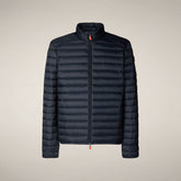 Herren-Steppjacke Alexander in Blau-Schwarz - Preview FW26 Man | Save The Duck