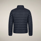 Herren-Steppjacke Alexander in Blau-Schwarz - Preview FW26 Man | Save The Duck