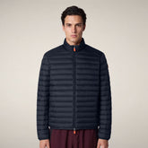 Herren-Steppjacke Alexander in Blau-Schwarz | Save The Duck