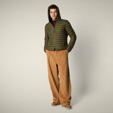 Herren-Steppjacke Jelep in Dusty Olive | Save The Duck