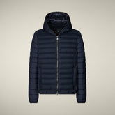 Piumino uomo animal free Malcolm blu navy mélange | Save The Duck