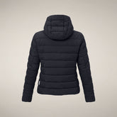 Damen-Steppjacke Adalyn in Blau-Schwarz | Save The Duck