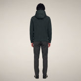 Piumino uomo Fen verde nero | Save The Duck