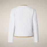 Piumino donna Jalina bianco | Save The Duck