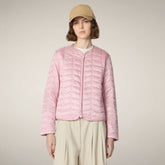 Piumino donna Zina rosa bubble | Save The Duck