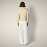 Piumino donna Tamina beige crema | Save The Duck