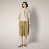 Damen-Steppjacke Reya in Sandbeige | Save The Duck